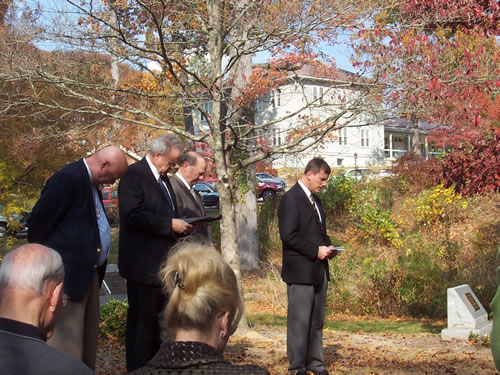 Closing Prayer by alumnus and Presbyterian Pastor Rev. Bill Ford