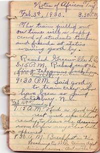 February 4, 1930 diary entry