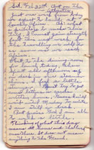 February 22, 1930 diary entry