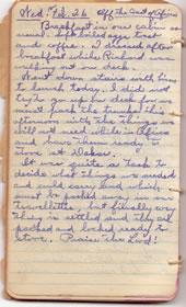 Diary February 26, 1930