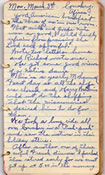 March 3, 1930 diary