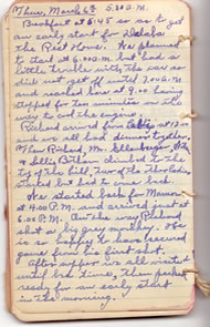March 6, 1930 diary