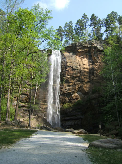 The Falls in the summer.