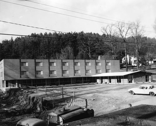 Forrest Hall construction