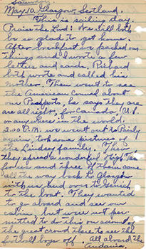 May 10, 1930 Diary Entry