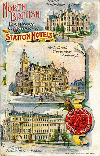 Postcard of where the Forrests stayed in London